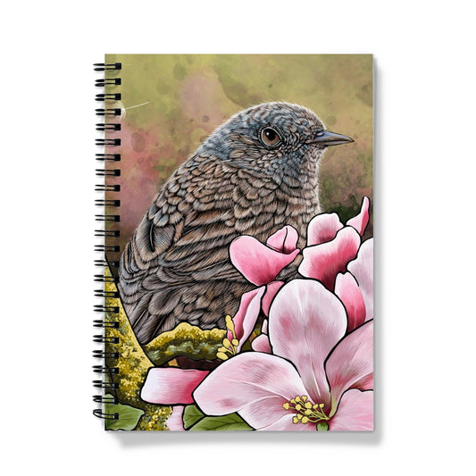Spiral Bound Dunnock Notebook