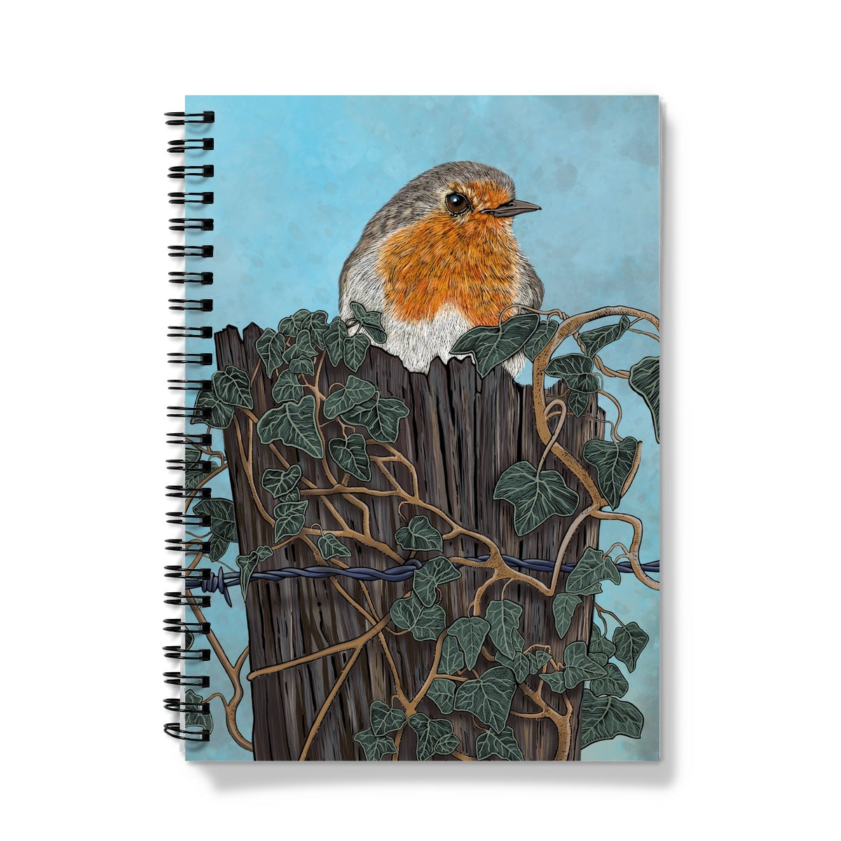 Robin Spiral Bound Notebook