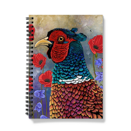 Pheasant Spiral Bound Notebook