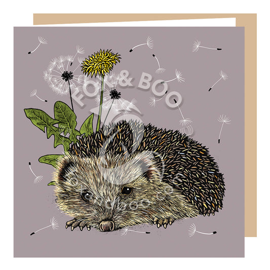 Hedgehog Greeting Card