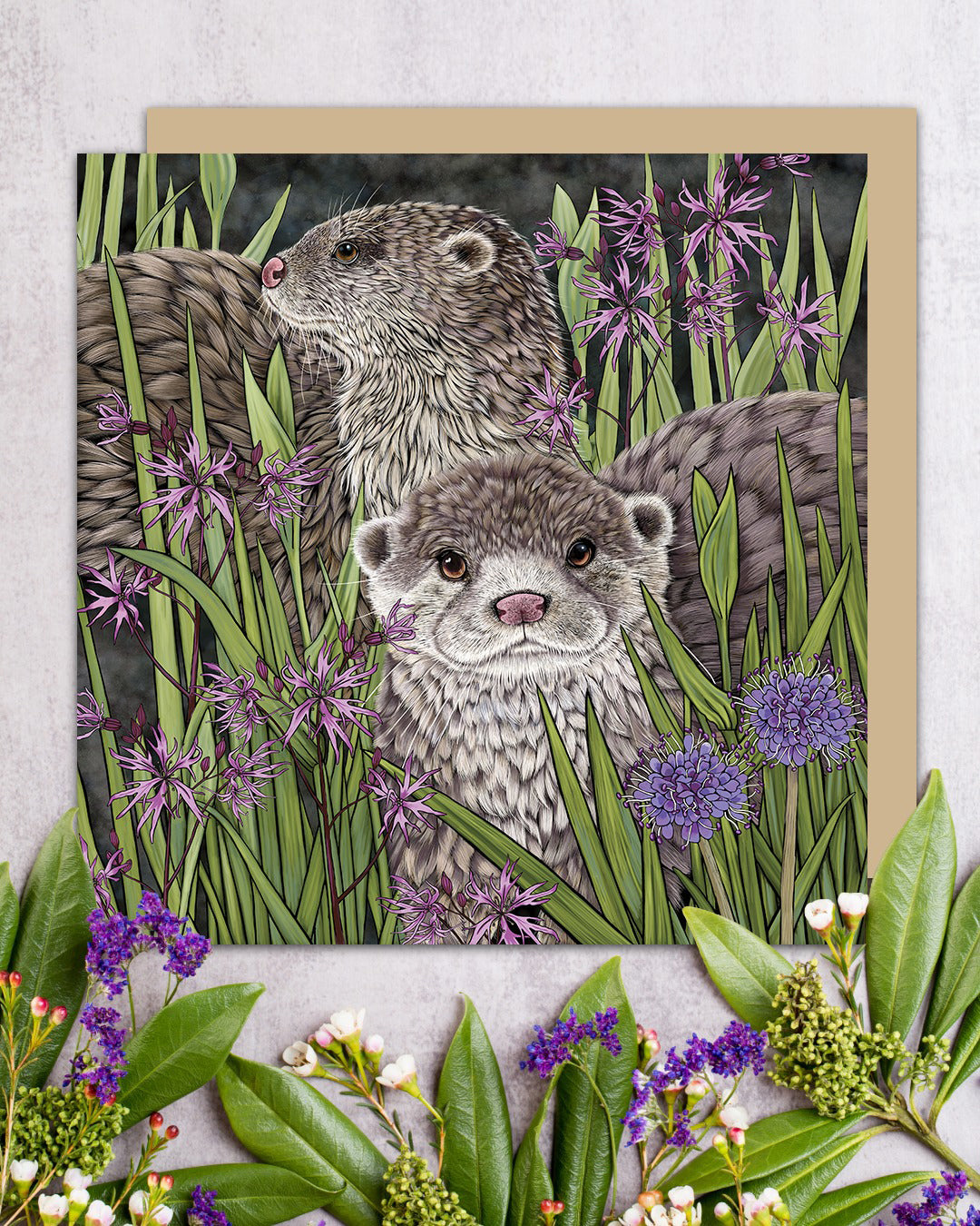 British Countryside Greeting Cards, illustrated blank greeting cards, designed by fox and boo.