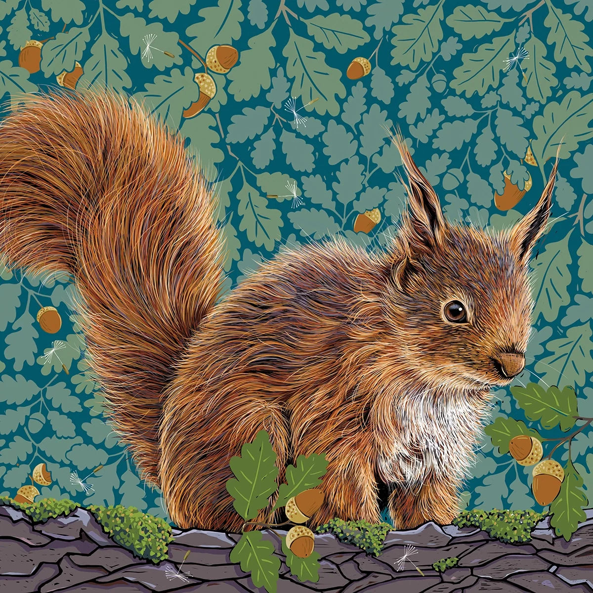 Woodland Red Squirrel