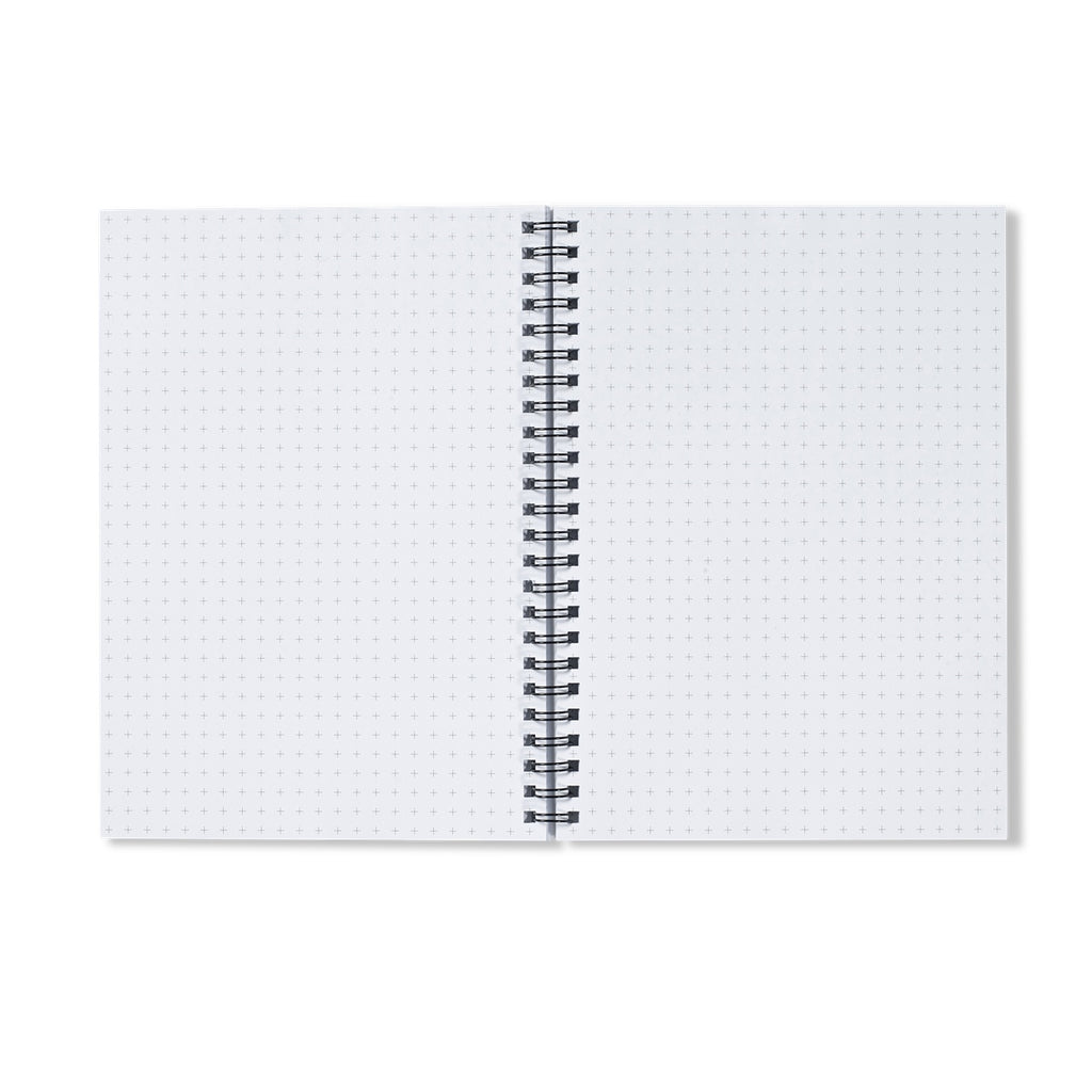 Hare Spiral Bound Notebook - Vintage Aqua