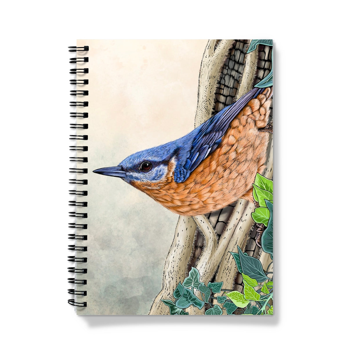 Nuthatch Spiral Bound Notebook