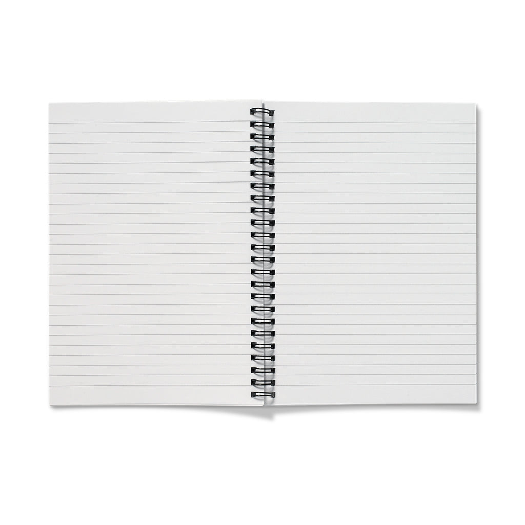 Vintage Style Kingfisher Spiral Bound Notebook