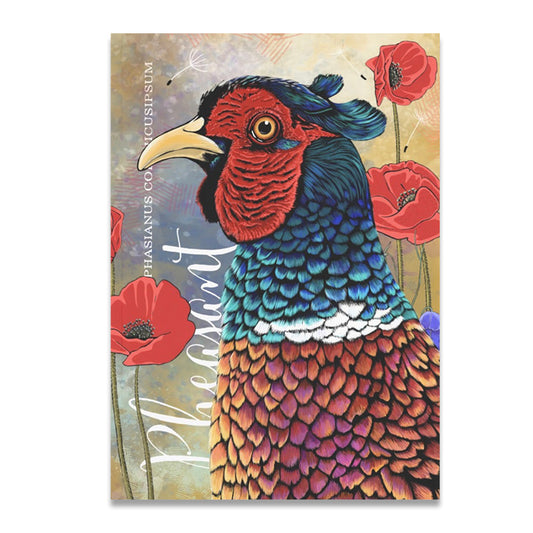 Vintage Style Pheasant Hardback Journal