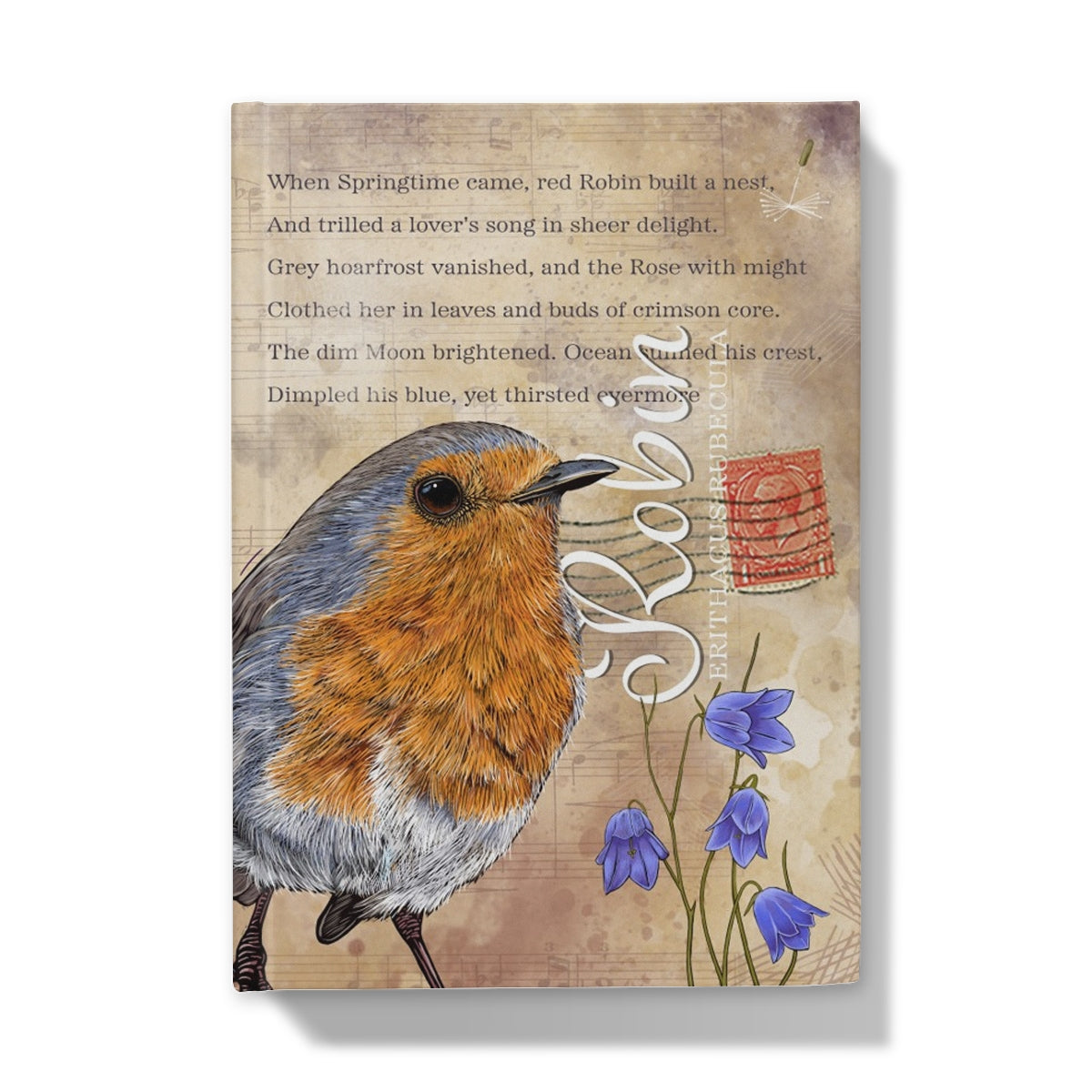 Robin Hardback Notebook Journal
