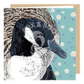 Canada Goose Greeting Card illustrated by Fox & Boo