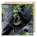 Conwy Jackdaw Greeting Card