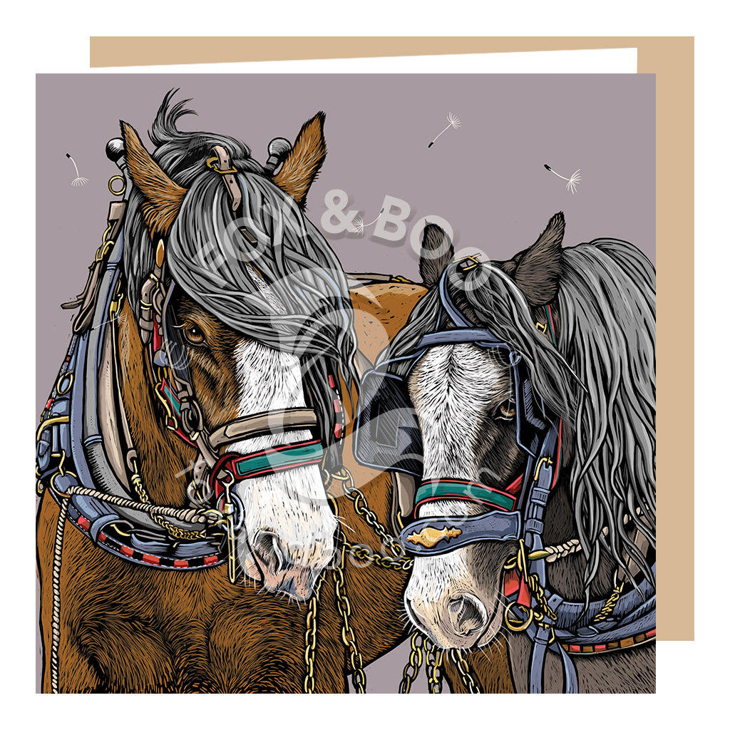 Horse Whisper Greeting Card