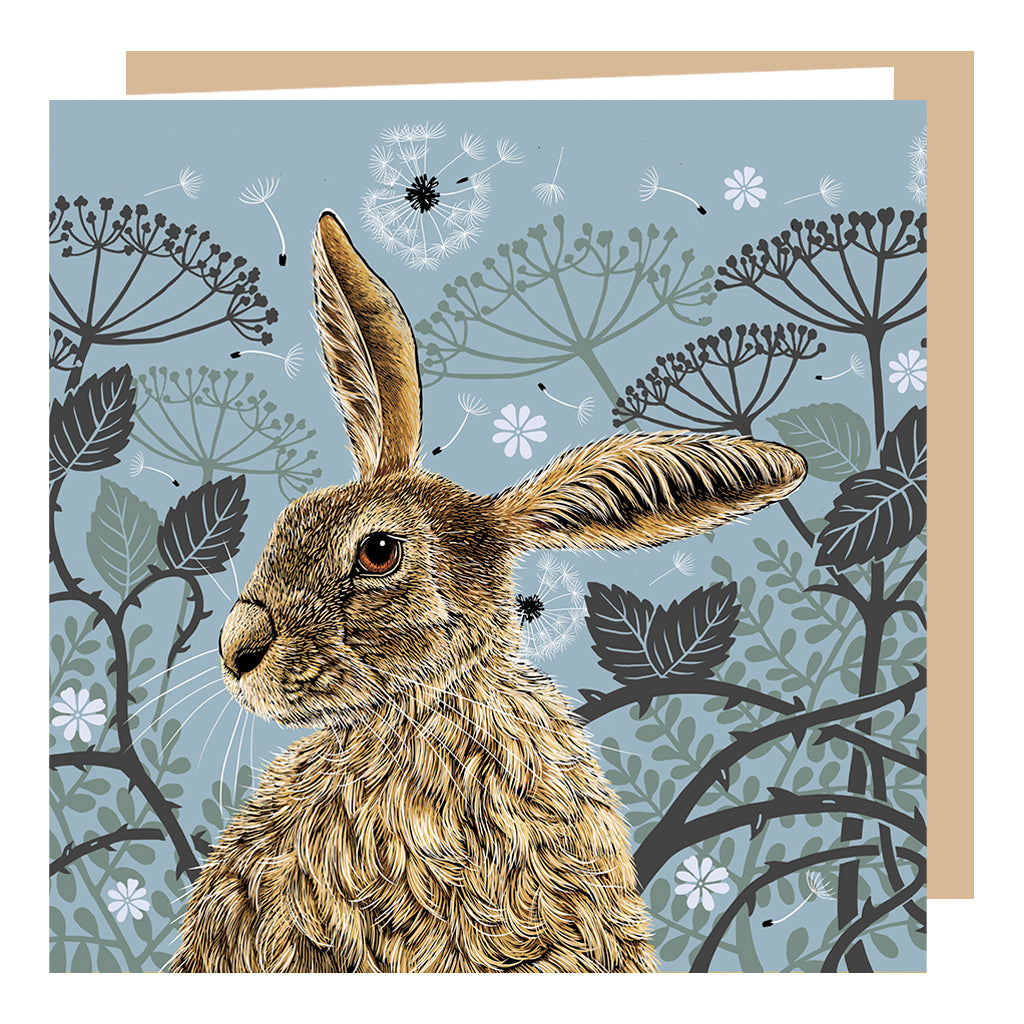 Wholesale 'Decorative Hare' Card