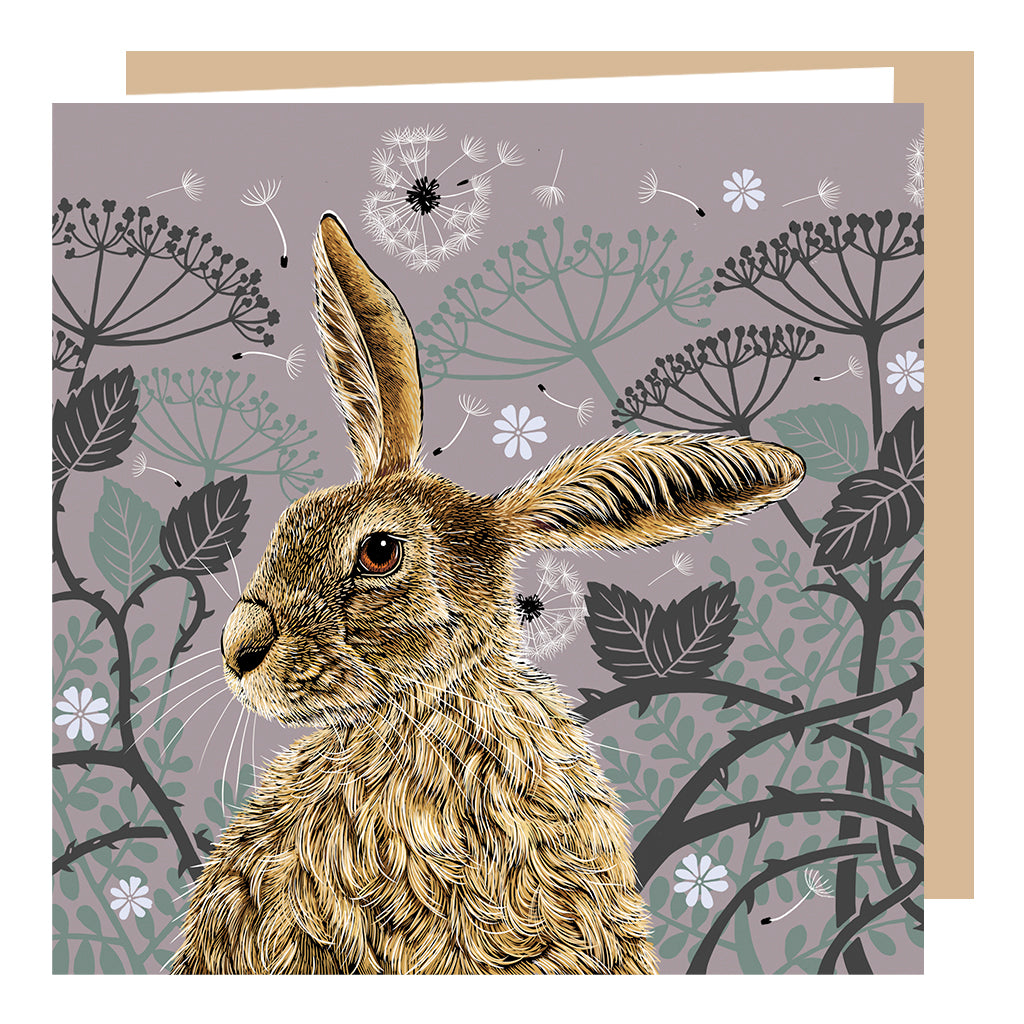 Wholesale 'Decorative Hare' Card