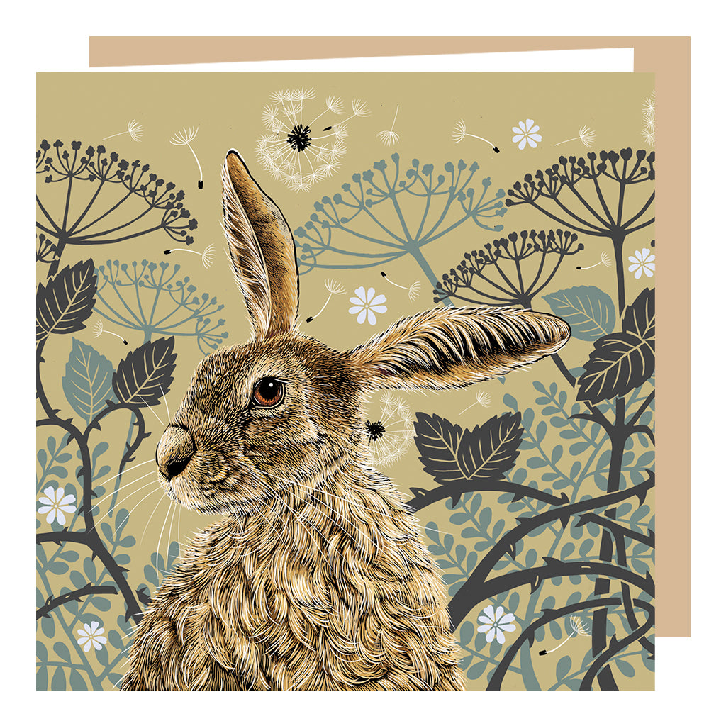 Wholesale 'Decorative Hare' Card