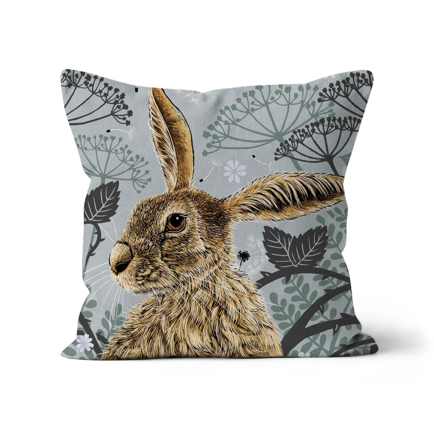 Wild Woodland Hare Cushion