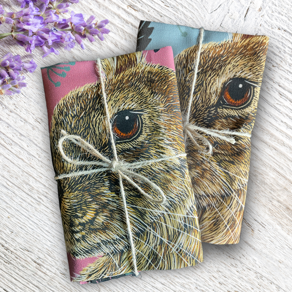 Woodland Hare Tea Towel