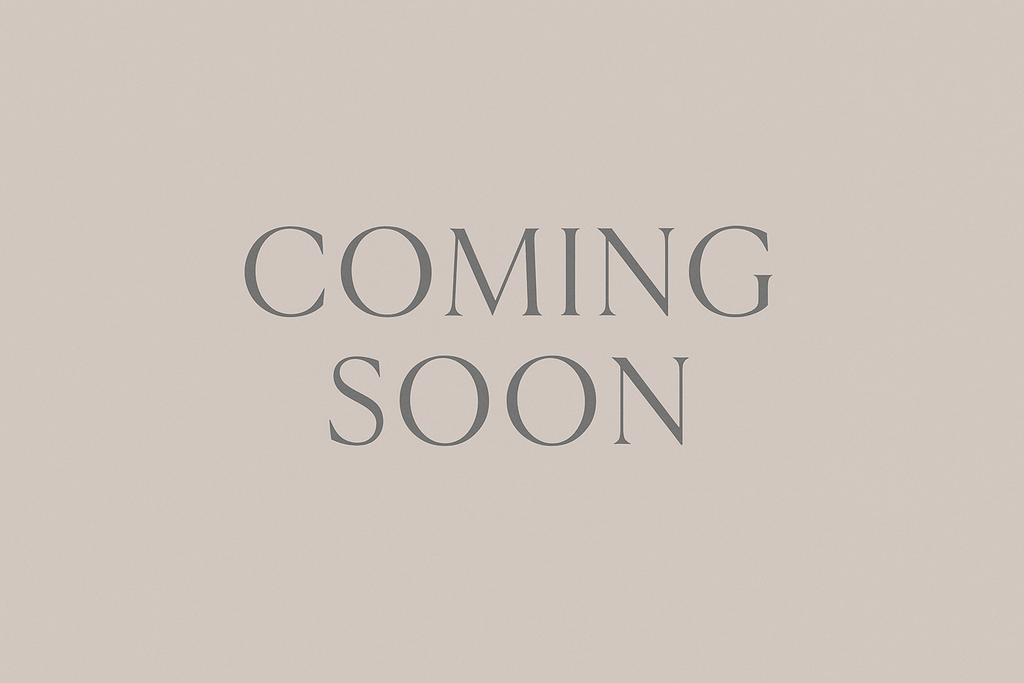 Simple text only taupe and grey colours