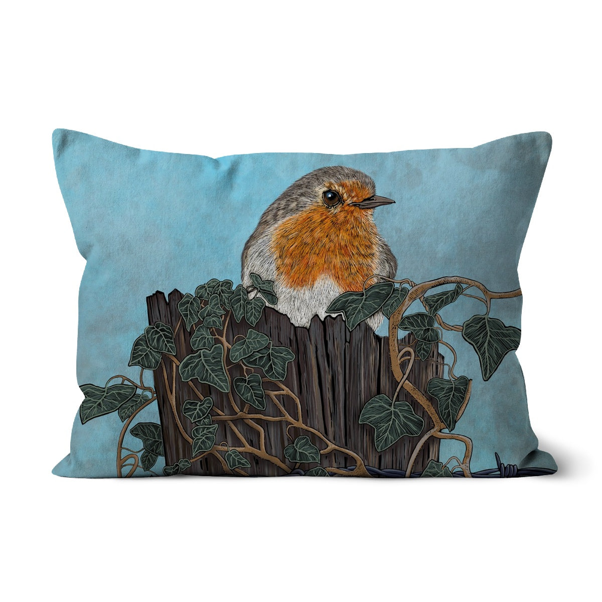 Robin Cushion, designed by Fox and Boo