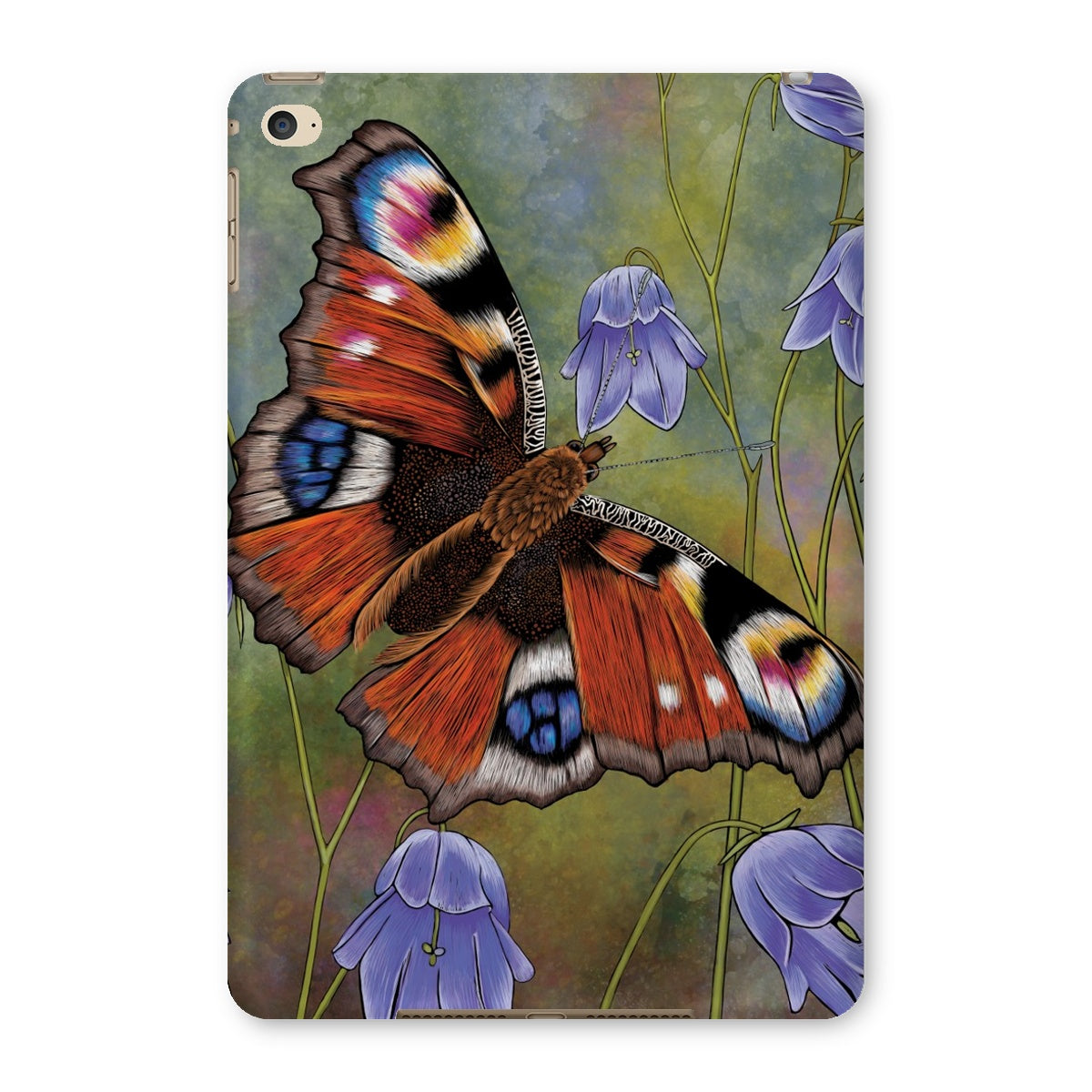 Peacock Butterfly Tablet Case